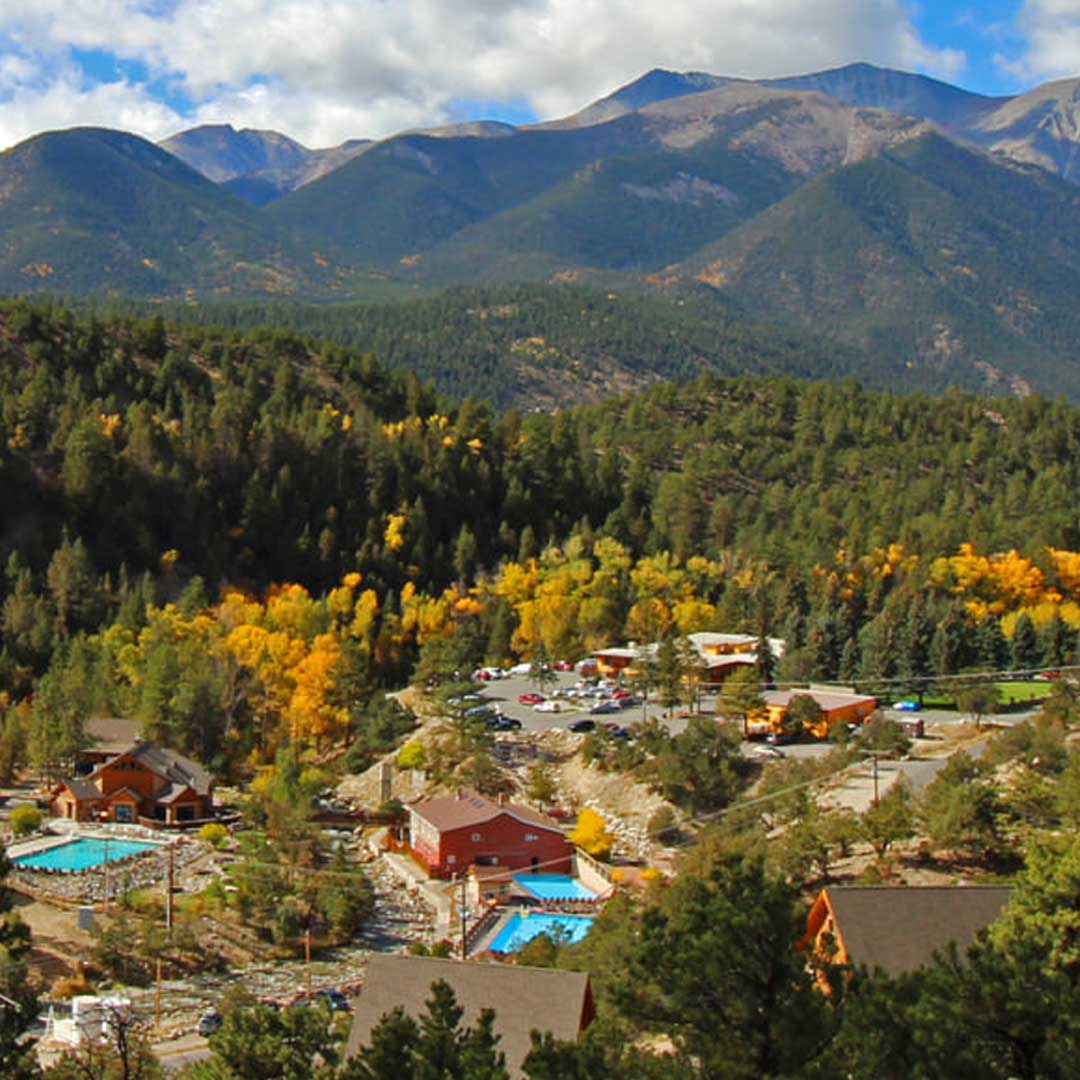 Creekside Hot Springs Mount Princeton Hot Springs Resort Nathrop, Colorado