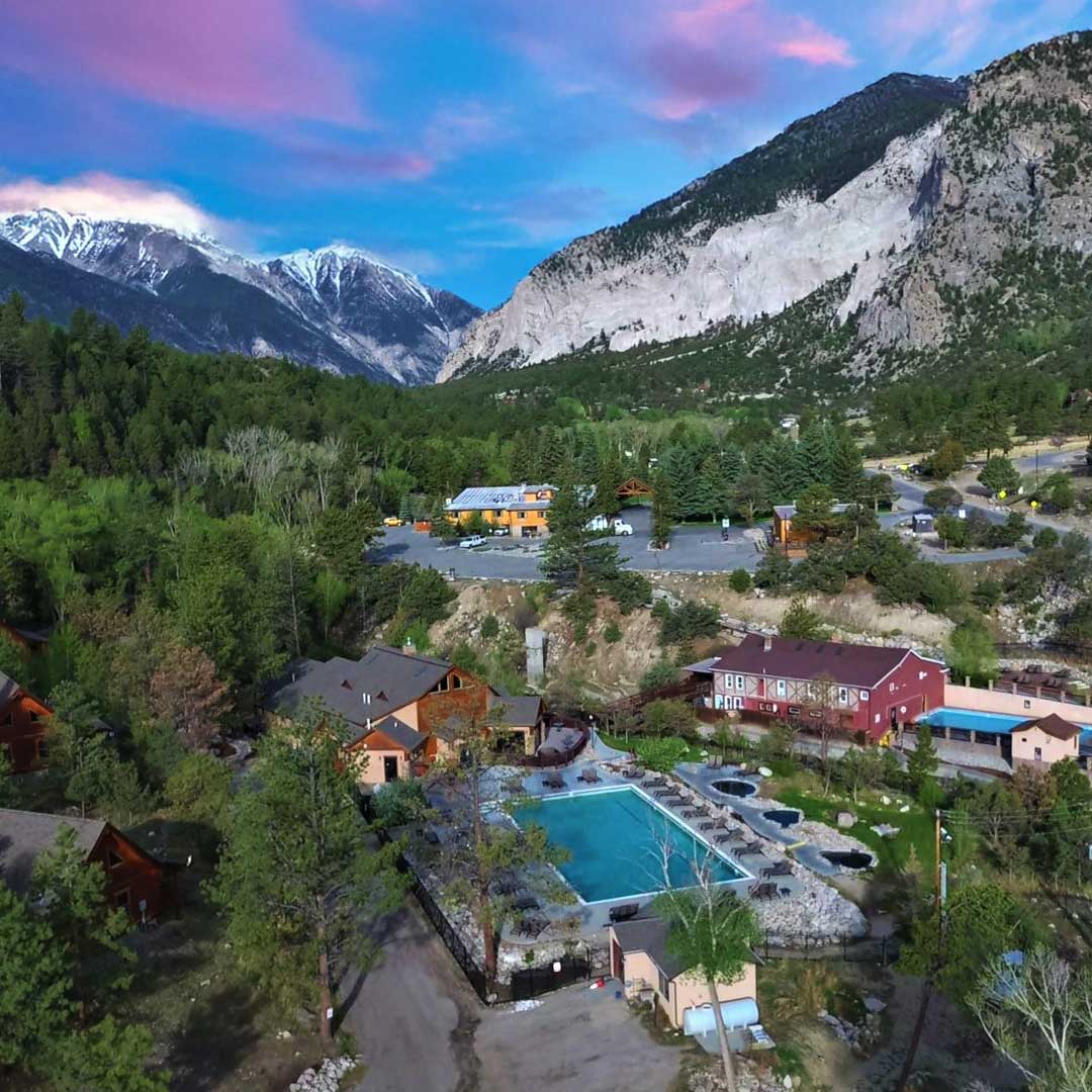 Creekside Hot Springs Mount Princeton Hot Springs Resort Nathrop, Colorado