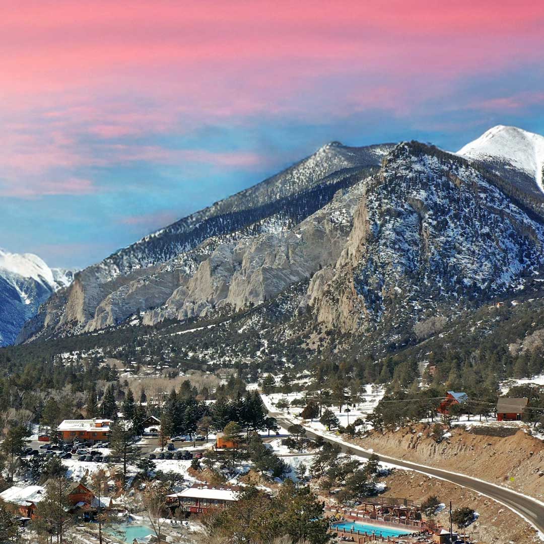 Creekside Hot Springs Mount Princeton Hot Springs Resort Nathrop, Colorado