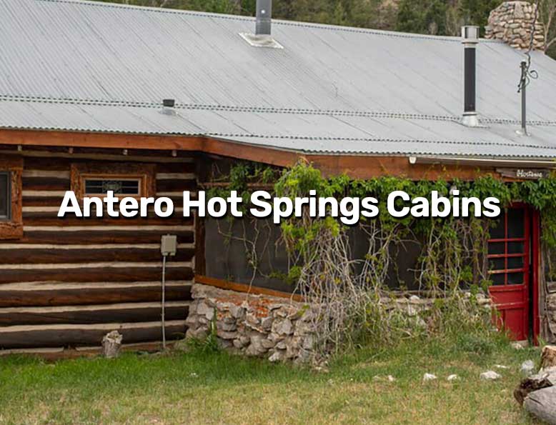  Antero Hot Springs Cabins Nathrop 