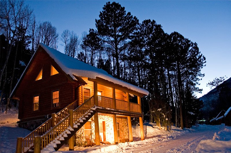 Cabins for rent at Mount Princeton Hot Springs Resort