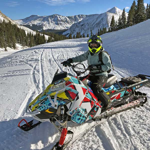 Snowmobiling vacation at Mt. Princeton Hot Springs Resort