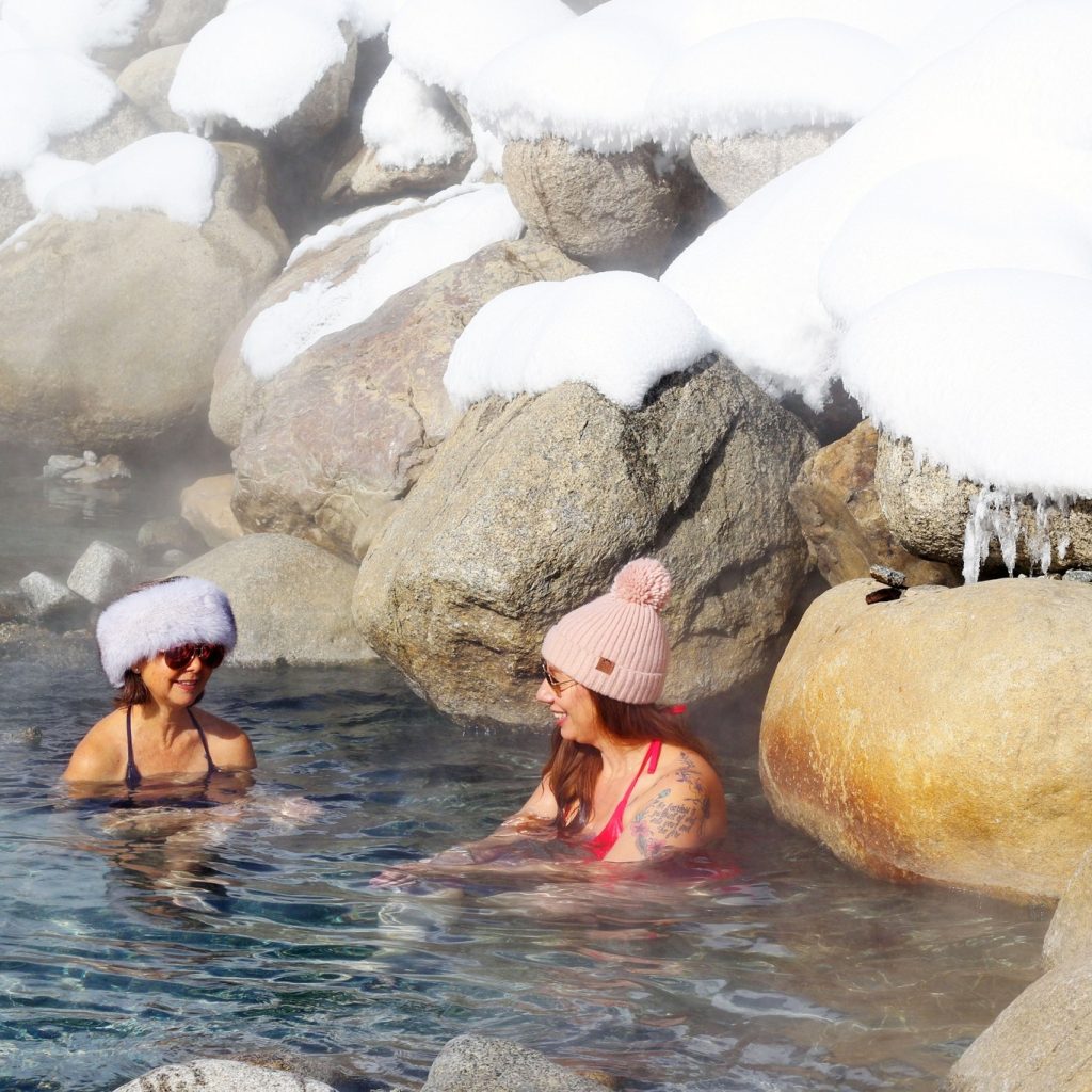 Colorado Hot Springs In The Winter Mount Princeton Hot Springs Resort Nathrop, Colorado