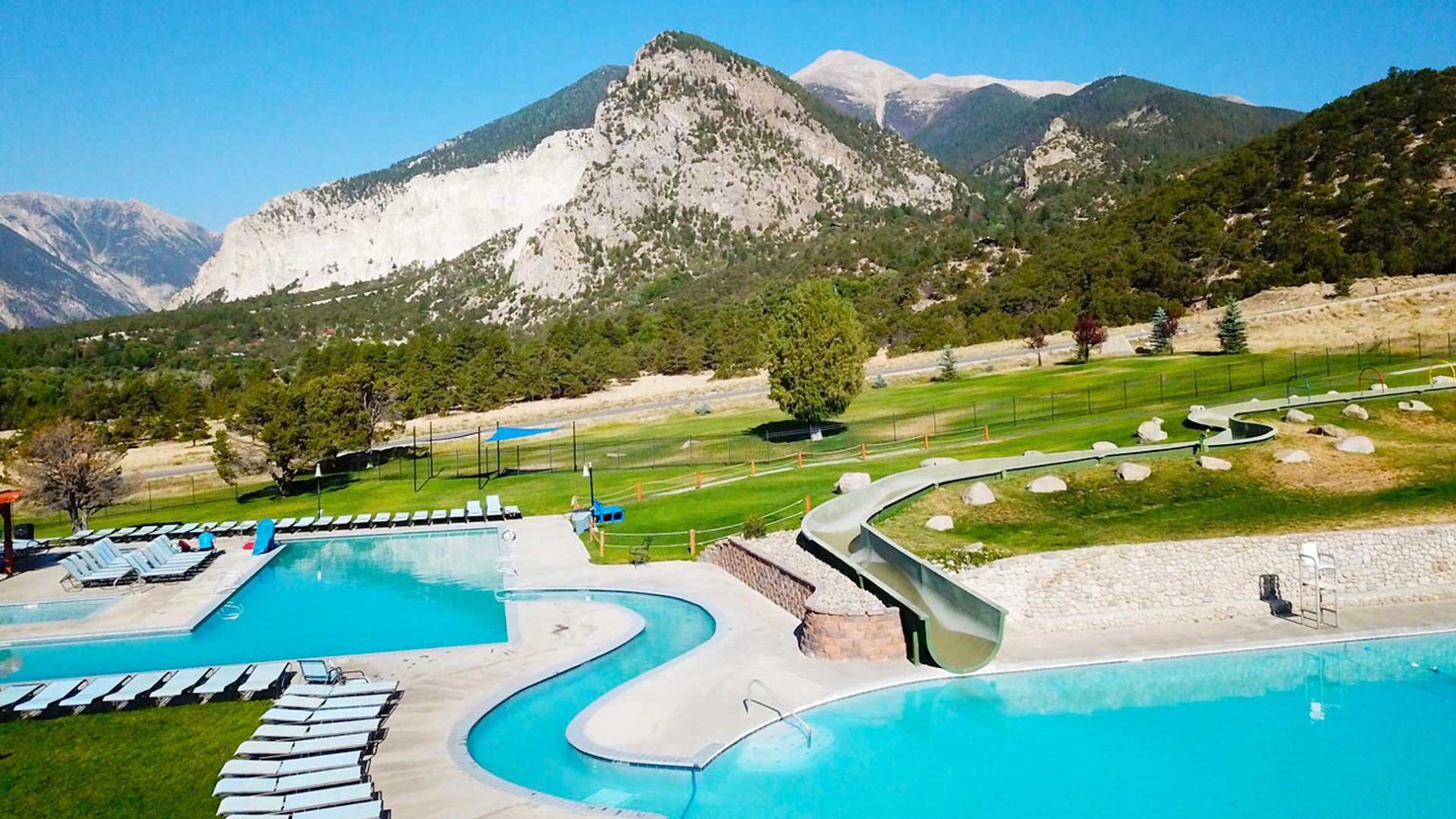 Water Slide - Mount Princeton Hot Springs Resort
