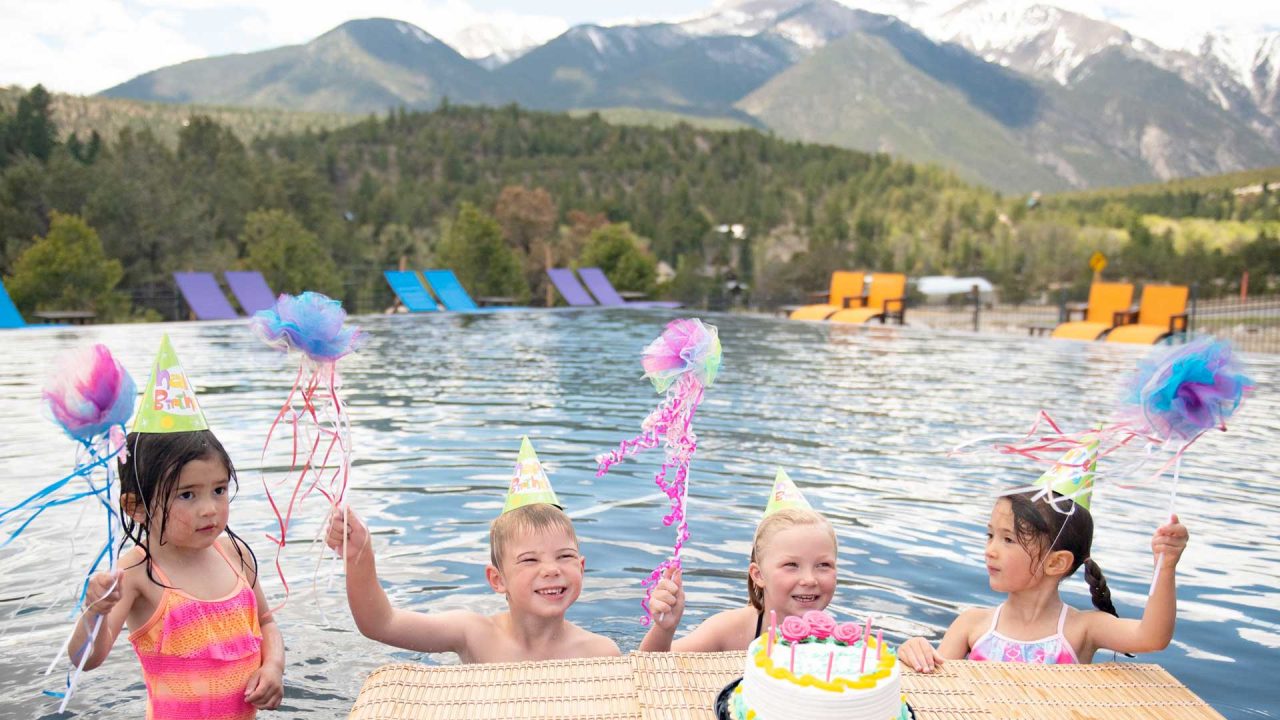 Indulge In Serenity Infinity Pool At Mount Princeton Hot Springs Resort   Summer Header Infinity Hot Spring Pool Birthday Party 1280x720 