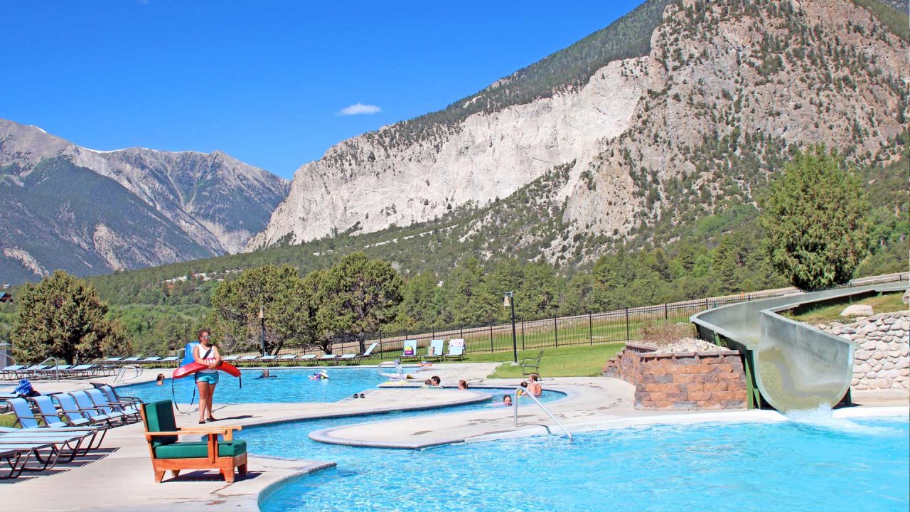 Water Slide - Mount Princeton Hot Springs Resort